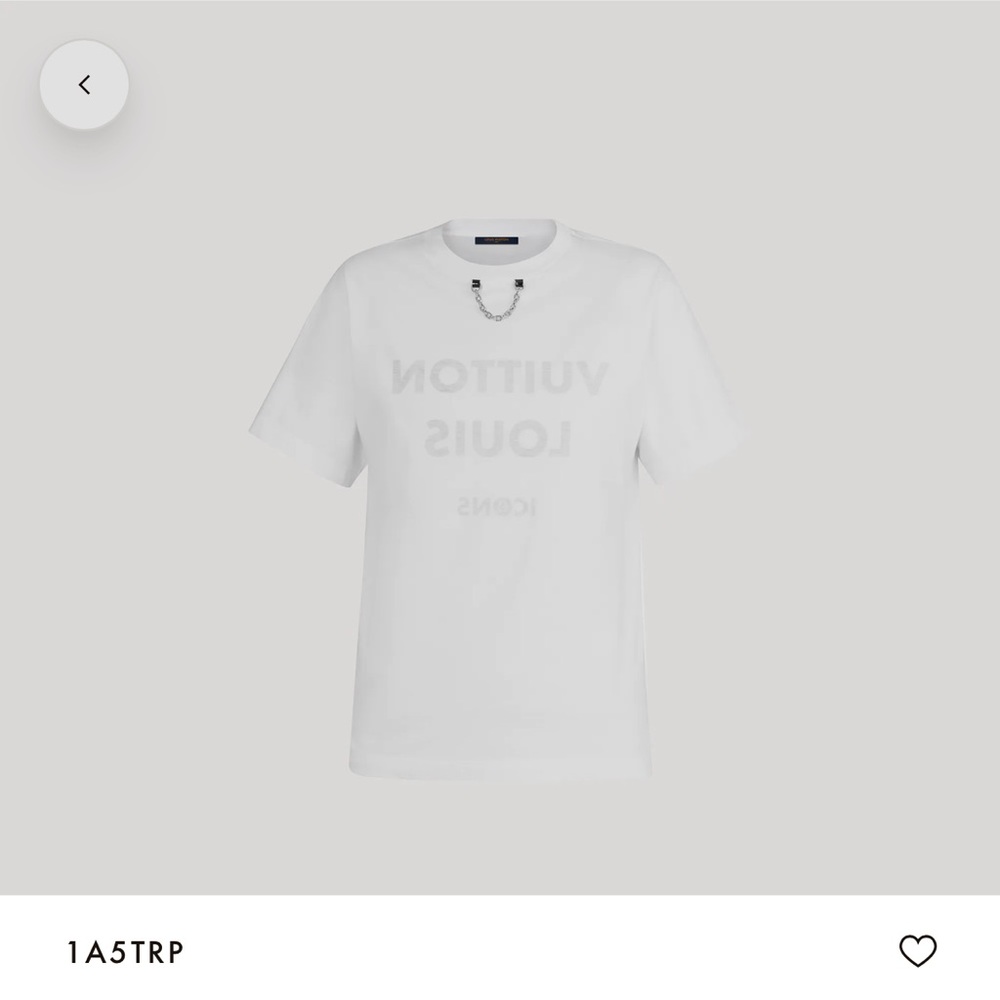 I’m selling a Louis Vuitton t-shirt that has been worn twice